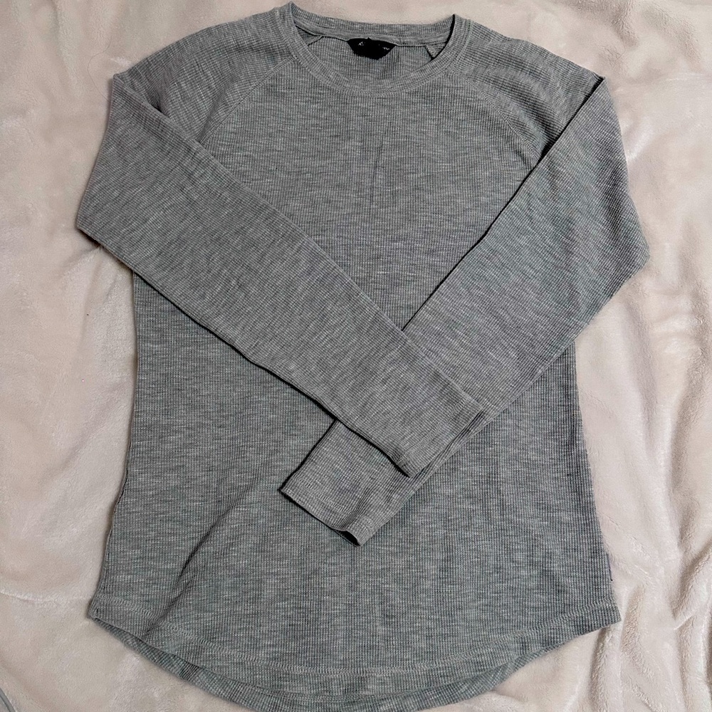 eddie bauer waffle knit sleep top